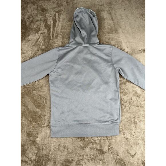 UNDER ARMOUR UA STORM COLD GEAR PULLOVER GRAY & PINK HOODED SWEATSHIRT HOODIE SM - Picture 5 of 8